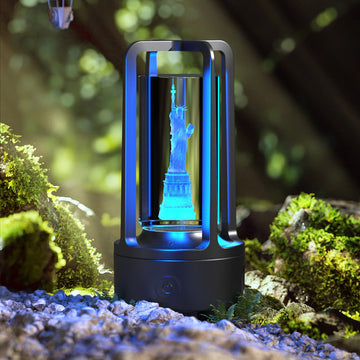 Acrylic Crystal Lamp with Speaker